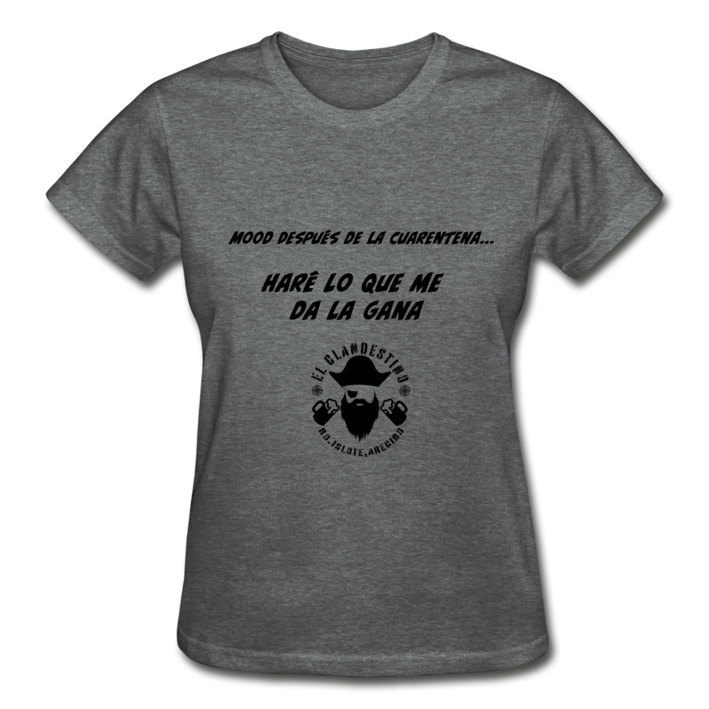 HLQMDLG (t-shirt) - deep heather