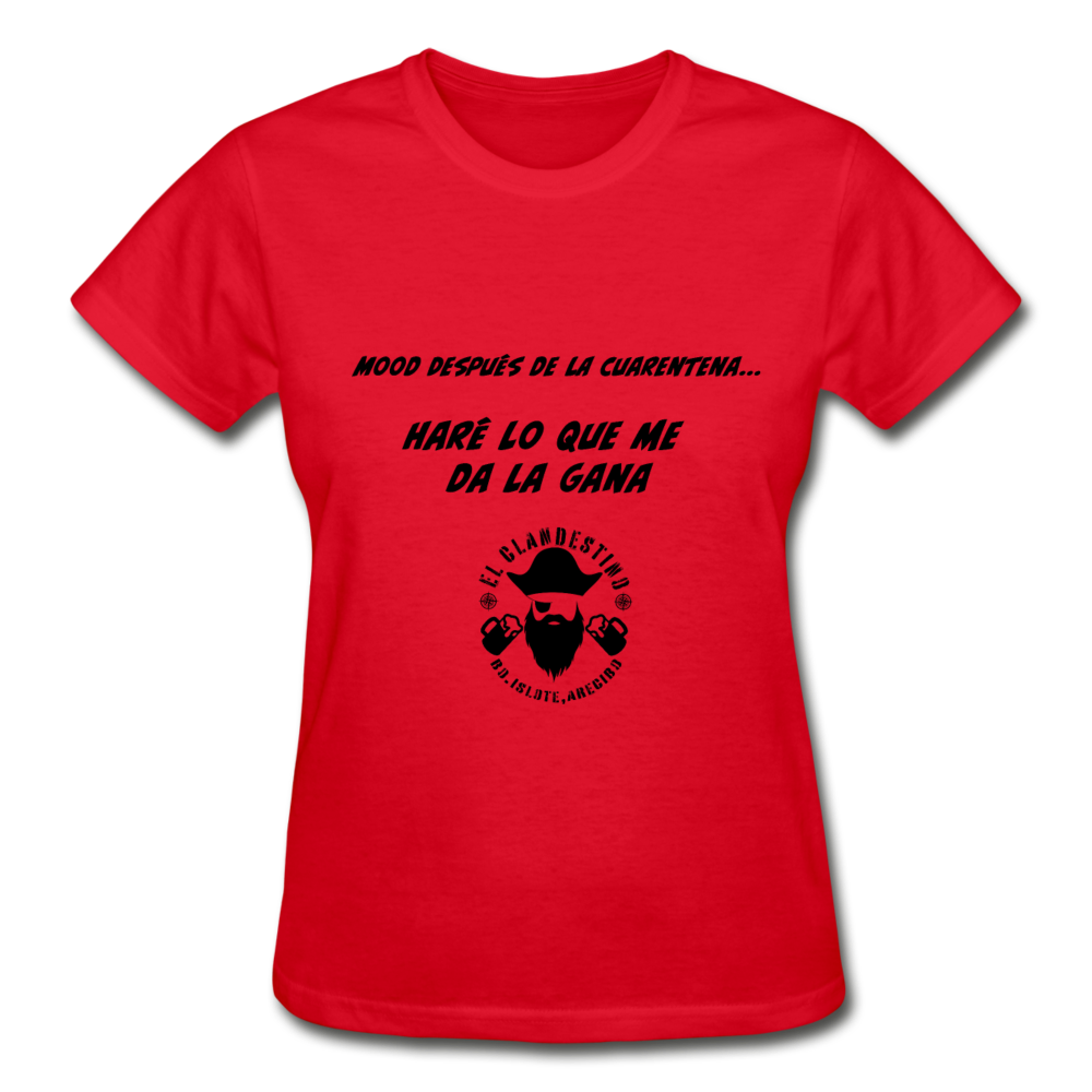 HLQMDLG (t-shirt) - red