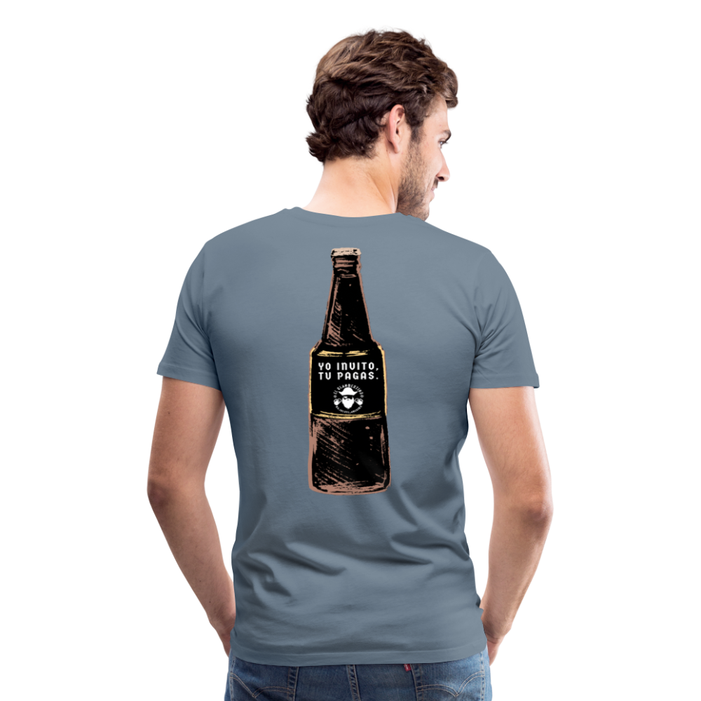 Men's Premium T-Shirt - steel blue